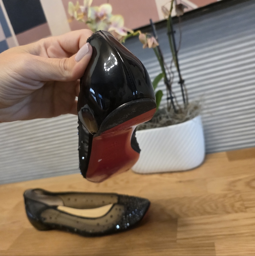 Christian LOUBOUTIN flats 37 Fits US 7 - Picture 13 of 16